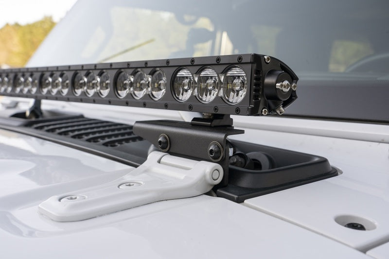Rugged Ridge Jeep Wrangler JL Cowl Light Bar Bracket