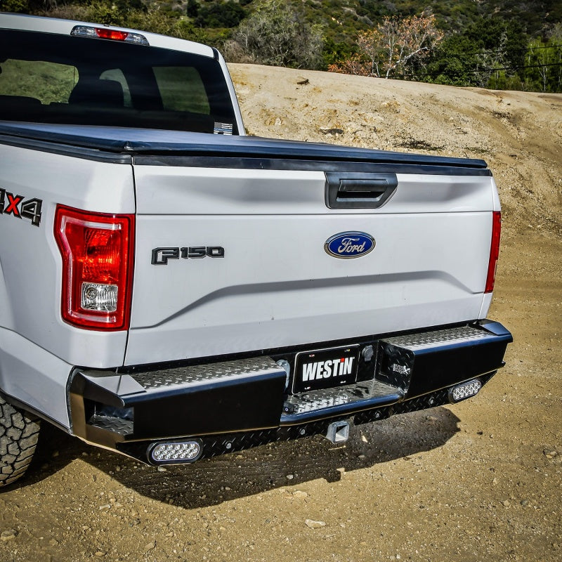 Westin 15+ Ford F-150 HDX Bandit Rear Bumper - Black