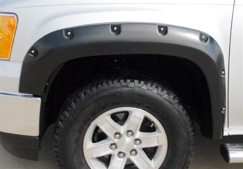 Lund GMC Sierra 1500 RX-Rivet Style Smooth Elite Series Fender Flares - Black (4 Pc.)