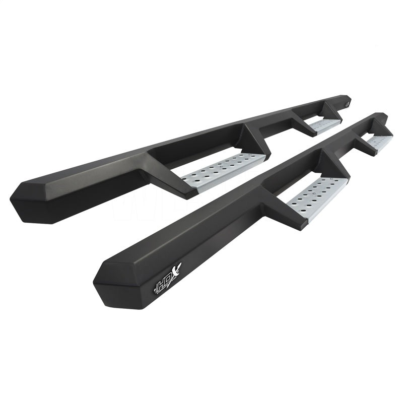 Westin Toyota Tundra CrewMax HDX Stainless Drop Nerf Step Bars - Tex. Blk