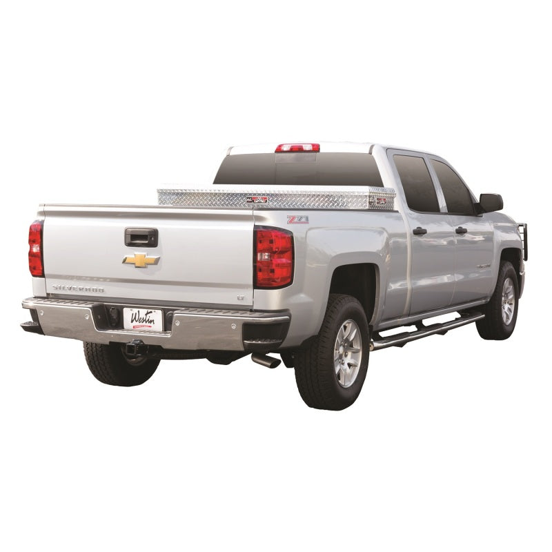Westin 07+ Chevy Silverado 1500 Crew (5.5ft) Excl 2007 Classic PRO TRAXX 5 WTW Oval Nerf Step Bars - SS