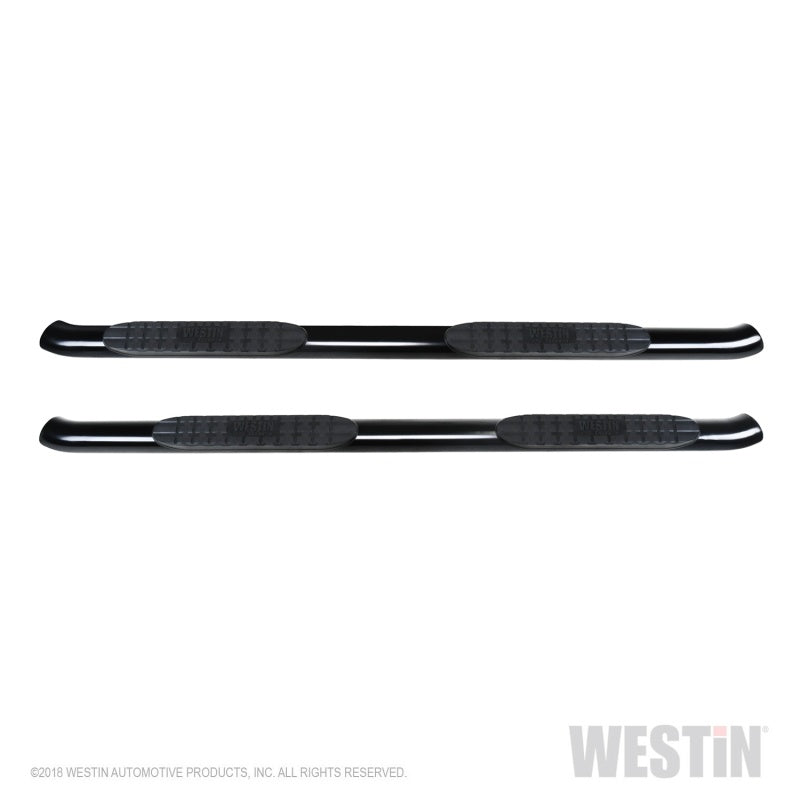 Westin Chevrolet Silverado/Sierra 1500 Crew Cab Non LD PRO TRAXX 4 Oval Nerf Step Bars - Black