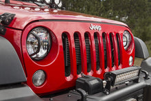 Load image into Gallery viewer, Rugged Ridge Jeep Wrangler JK/JKU Textured Black Elite Headlight Euro Guards
