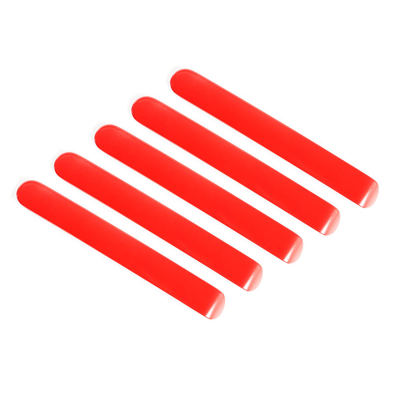 Rugged Ridge Door Handle Inserts Red Jeep Wrangler JK 4Door