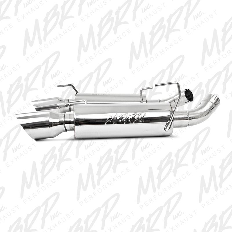 MBRP Ford Mustang GT 5.0/Shelby GT500 Dual Mufflers Axle Back Split Rear T304