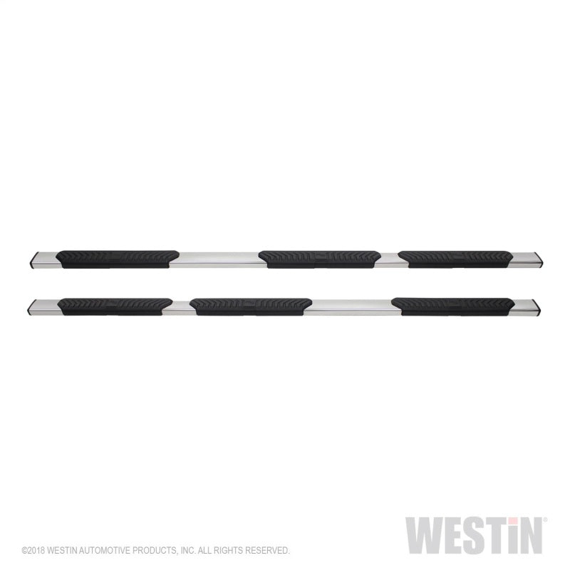 Westin Chevrolet Silverado/Sierra 1500 Crew Cab (5.5ft) R5 Modular Nerf Step Bars - SS
