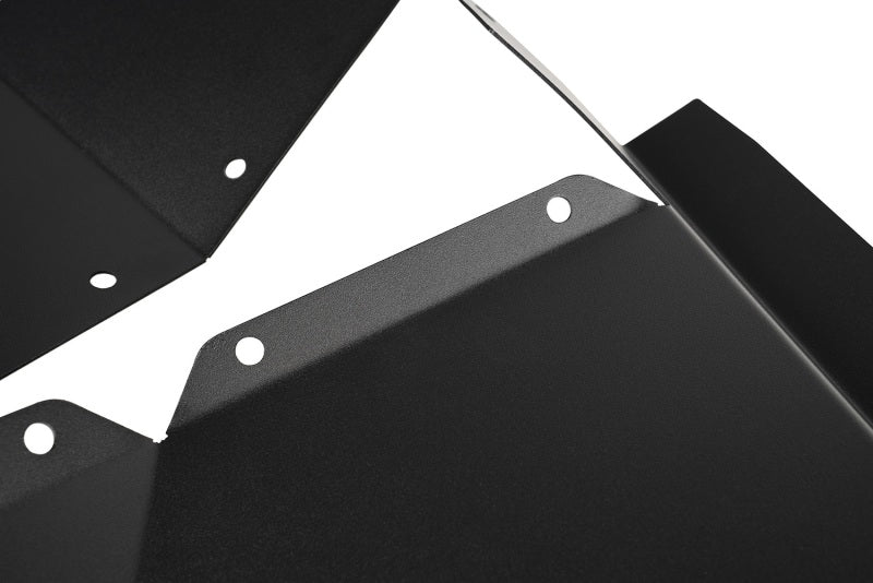 Rugged Ridge Inner Fender Liners Frnt Aluminum Black Jeep Wrangler JL