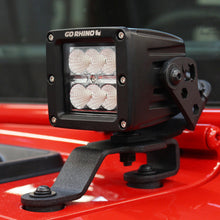 Load image into Gallery viewer, Go Rhino Jeep Wrangler JL/JLU/Gladiator JT Light Mount - 3in Cube