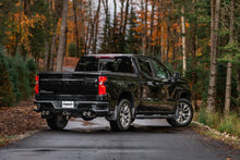 Load image into Gallery viewer, MBRP Chevy Silverado 1500 6.2L 2.5in Dual Split Rear Cat Back w/ Quad Carbon Fiber Tips- T304