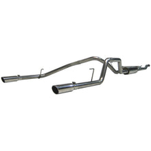 Load image into Gallery viewer, MBRP Nissan Titan 5.6L EC/CC Cat Back Dual Split Rear