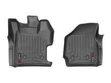 Load image into Gallery viewer, WeatherTech Ford F-250/F-350 Regular Cab Vinyl (w/ 4x4 Shifter) Front FloorLiner - Black