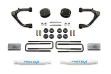 Load image into Gallery viewer, Fabtech 19+ GM C/K1500 P/U 3in Uniball UCA Sys w/Perf Shks
