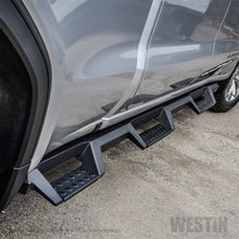 Load image into Gallery viewer, Westin 19+ GMC Sierra 1500 CC 6.5ft Bed (Excl. 2019 Ltd/LD) HDX Drop W2W Nerf Step Bars - Tex. Blk