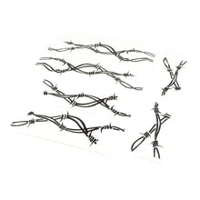 Load image into Gallery viewer, Rugged Ridge Side Decals Pair Barbed Wire Jeep Wrangler