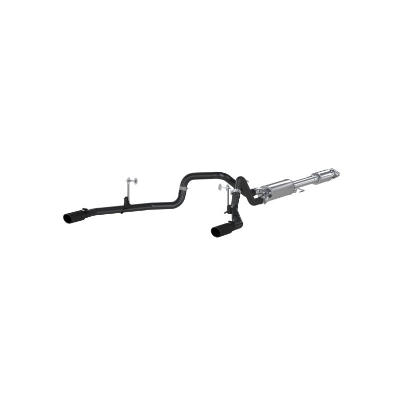MBRP Ford F-150 5.0L 3in Cat Back Dual Split Rear Exit Black Exhaust System