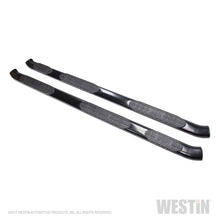 Load image into Gallery viewer, Westin Ford F-250/350 SuperCab (8ft Bed) PRO TRAXX 5 WTW Oval Nerf Step Bars - Black