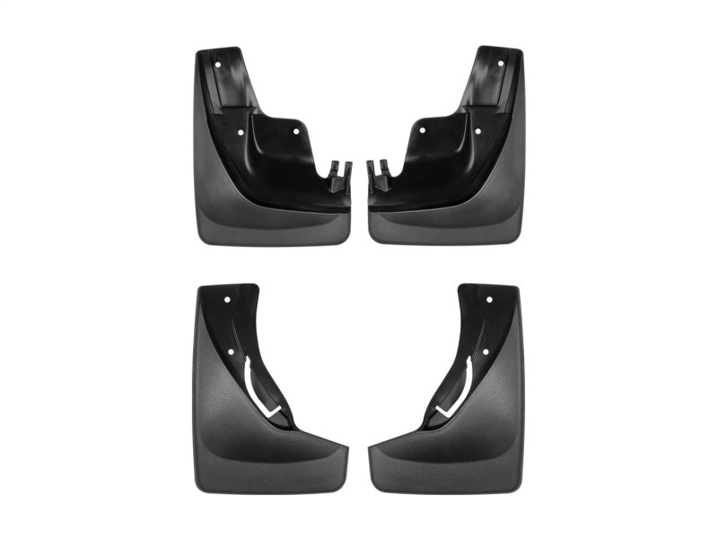 WeatherTech Jeep Grand Cherokee Laredo/Ltd/Trailhawk/Overland ONLY No Drill Mudflaps - Black