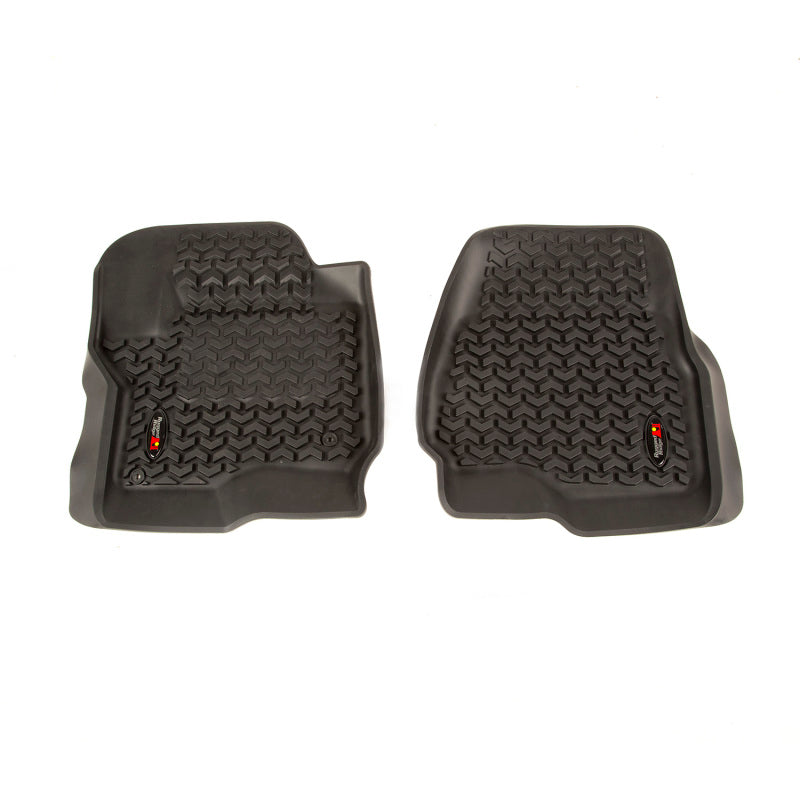 Rugged Ridge Floor Liner Front Black Ford F-250 / F-350 / F-450 / F-550 Regular