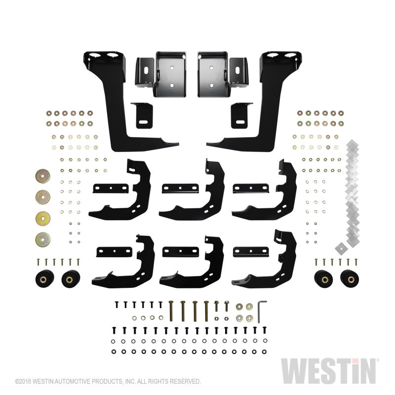 Westin 19+ Ram 1500 Quad Cab w/ 6.5ft Bed PRO TRAXX 5 W2W Oval Nerf Step Bars - Stainless Steel