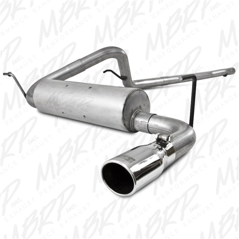 MBRP Jeep Wrangler 4dr 3.8L V6 Cat Back Single