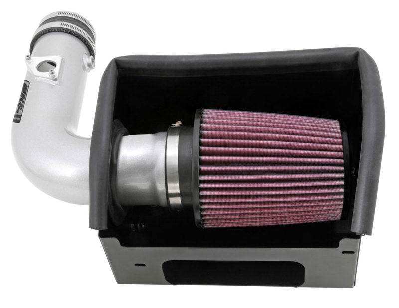 K&N Subaru BRZ 2.0L / 13 Scion FR-S 2.0L Silver 69 Series Typhoon Intake