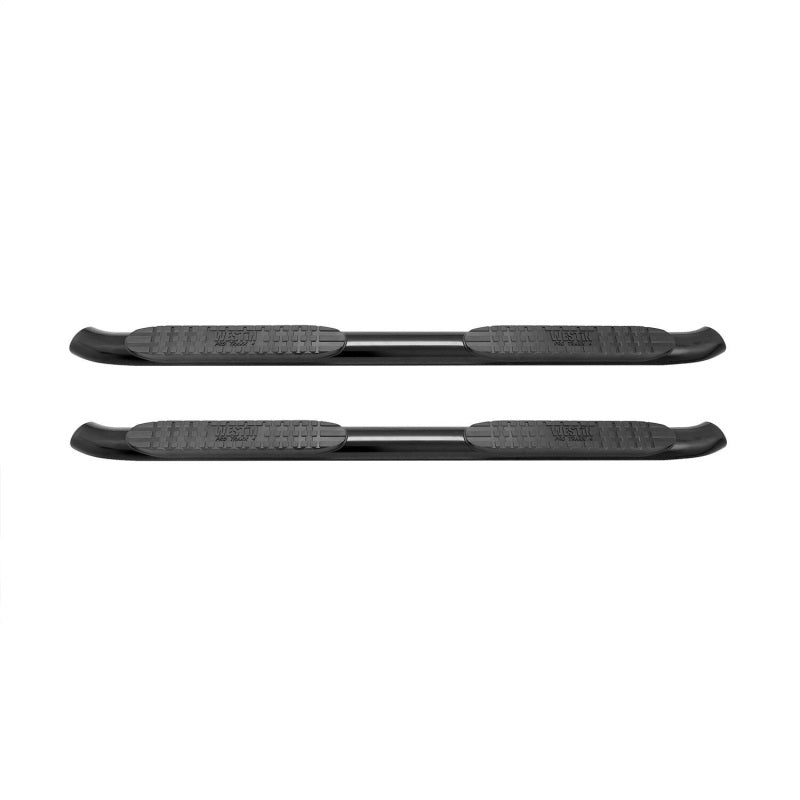 Westin 2014+ Chevy Silverado 1500 Reg Cab PRO TRAXX 4 Oval Nerf Step Bars - Black