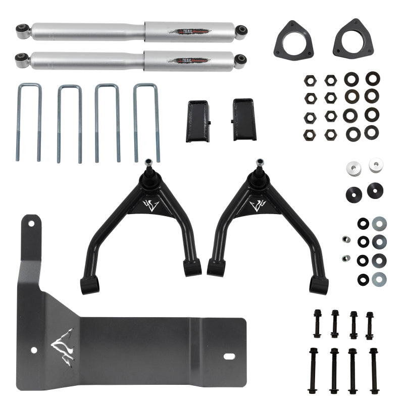 Belltech Chevrolet Silverado / GMC Sierra 1500 4WD 4in Suspension Lift Kit w/ Shocks
