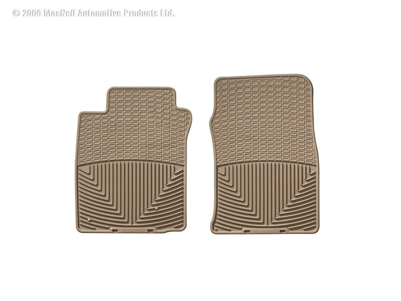 WeatherTech Hyundai Accent Front Rubber Mats - Tan