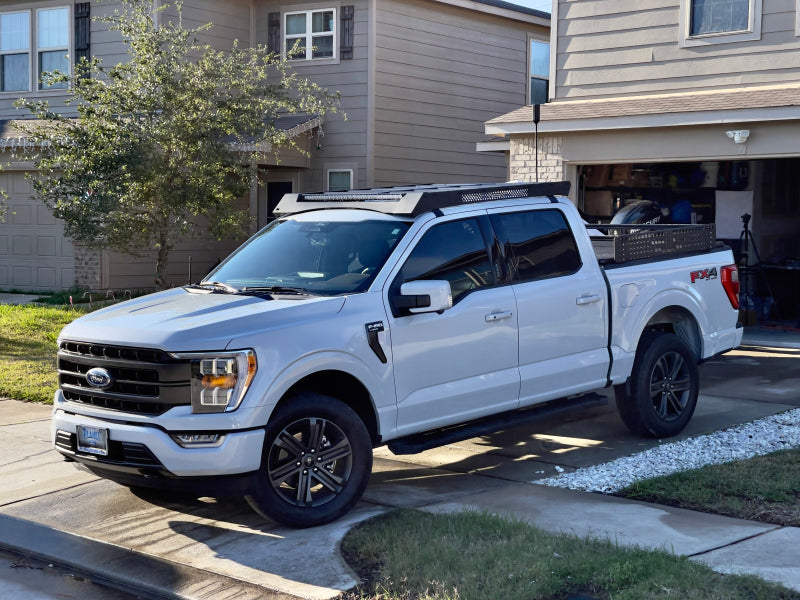 Go Rhino Ford F-150 CC Ceros Low Profile Roof Rack - Tex. Blk