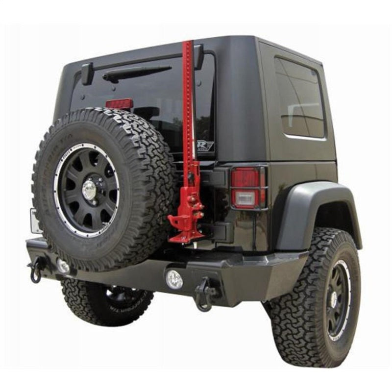Rampage Jeep Wrangler(JK) Recovery Bumper Rear - Black