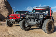 Load image into Gallery viewer, Go Rhino Jeep Wrangler JL/JLU/JK/JKU/Gladiator JT Rockline Front Stubby Bumper w/ Overrider