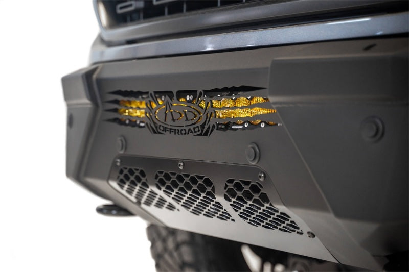 Addictive Desert Designs 2021+ Ford F-150 HoneyBadger Front Bumper w/ Top Hoop