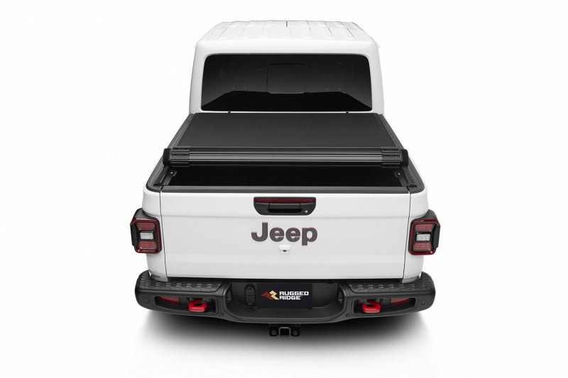 Rugged Ridge Armis Hard Rolling Bed Cover Gladiator JT