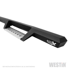 Load image into Gallery viewer, Westin 19+ 1500 Classic CC 5.5ft. Bed HDX Stainless Drop W2W Nerf Step Bars - Tex. Blk
