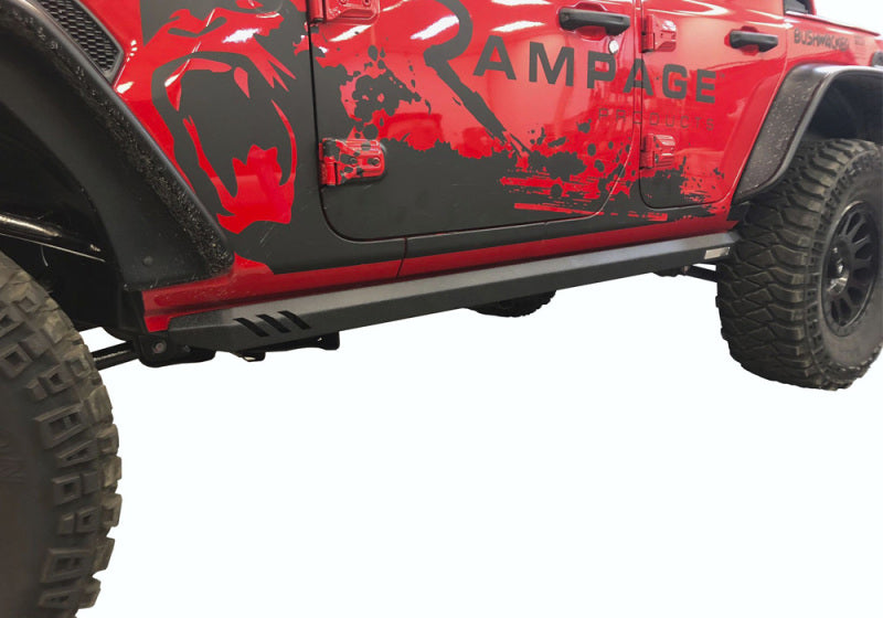 Rampage Jeep Wrangler(JL) Unlimited Sport 4-Door Rock Rail - Black
