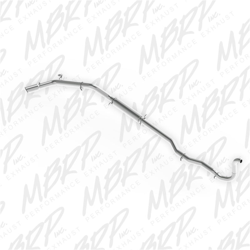 MBRP Dodge 2500/3500 Cummins 4WD ONLY Turbo Back Single Side Exit T409 Exhaust System