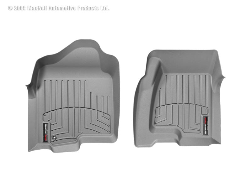 WeatherTech Chevrolet Silverado Crew Cab Front FloorLiner - Grey