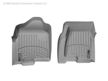 Load image into Gallery viewer, WeatherTech Chevrolet Silverado Crew Cab Front FloorLiner - Grey