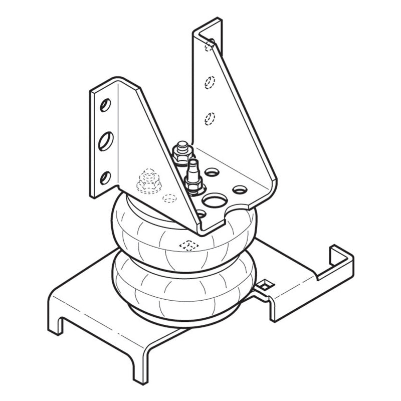 Firestone Ride-Rite Air Helper Spring Kit Front Ford F250/F350 (W217602223)