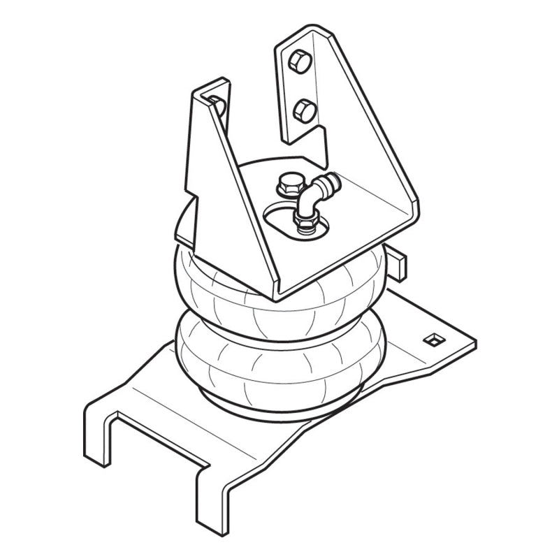 Firestone Ride-Rite Air Helper Spring Kit Rear Toyota Tundra 2WD (TRD Only) & 4WD (W217602245)