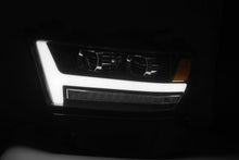 Load image into Gallery viewer, AlphaRex 19+ Ram 1500HD PRO-Series Proj Headlights Plnk Style Jet Blk w/Activ Light/Seq Signal/DRL