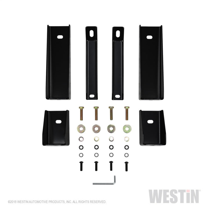 Westin Chevrolet Silverado/Sierra 1500 Crew Cab E-Series 3 Nerf Step Bars - SS