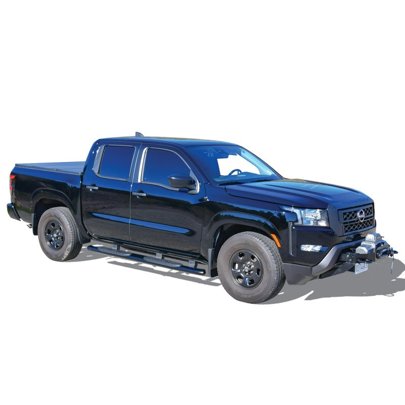 Westin Nissan Frontier Crew Cab PRO TRAXX 4 Oval Nerf Step Bars - Black