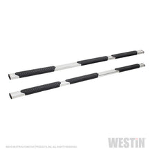 Load image into Gallery viewer, Westin 07+ Chevrolet Silverado 1500 CC 6.5ft Bed R5 M-Series W2W Nerf Step Bars - Polished SS