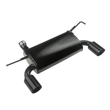 Load image into Gallery viewer, Rugged Ridge Axle Back Exhaust System Black Jeep Wrangler