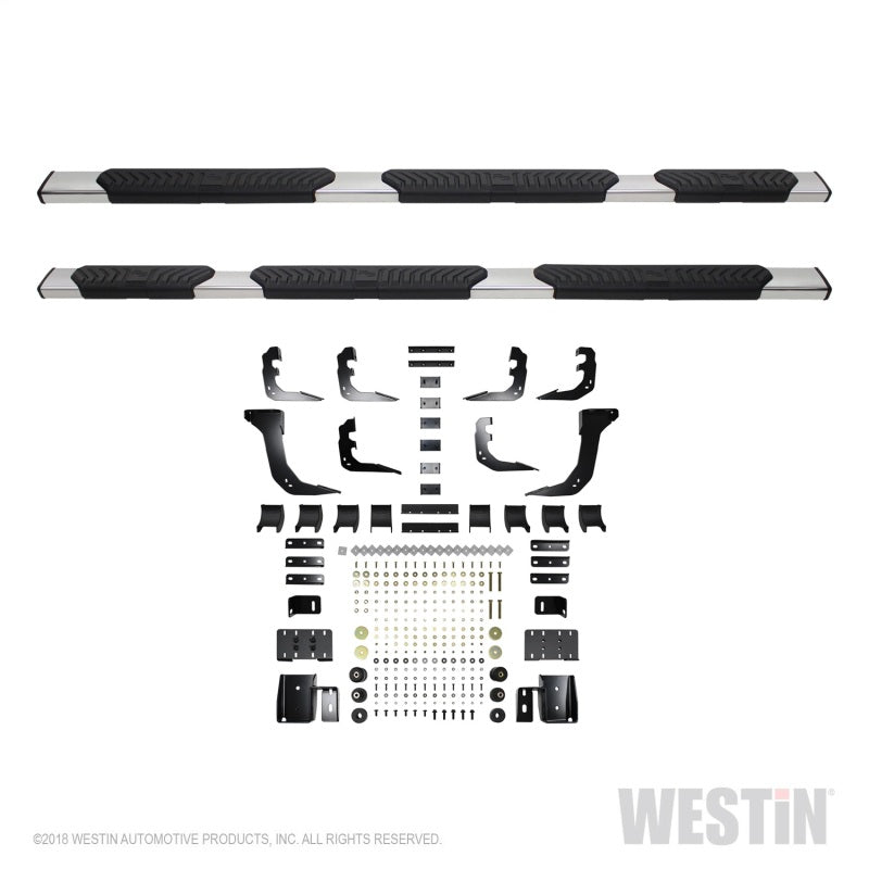 Westin Ram 1500 w/ Crew Cab and 5.5ft Bed R5 Nerf Step Bars - SS (Excl. Ram 1500 Classic)