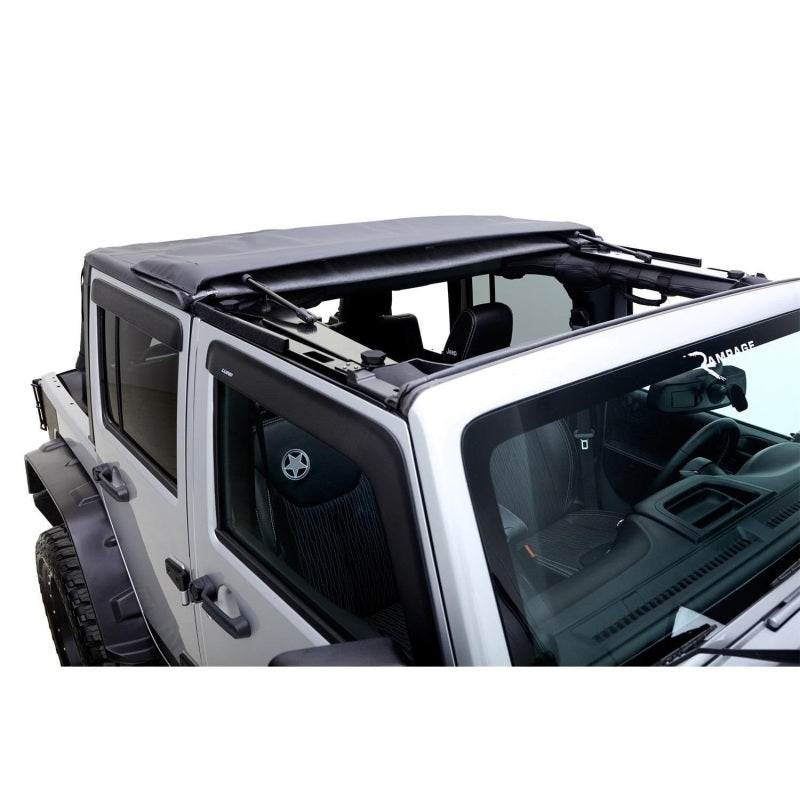 Rampage Jeep Wrangler(JK) Trailview Fastback - Black Diamond (2 Door)