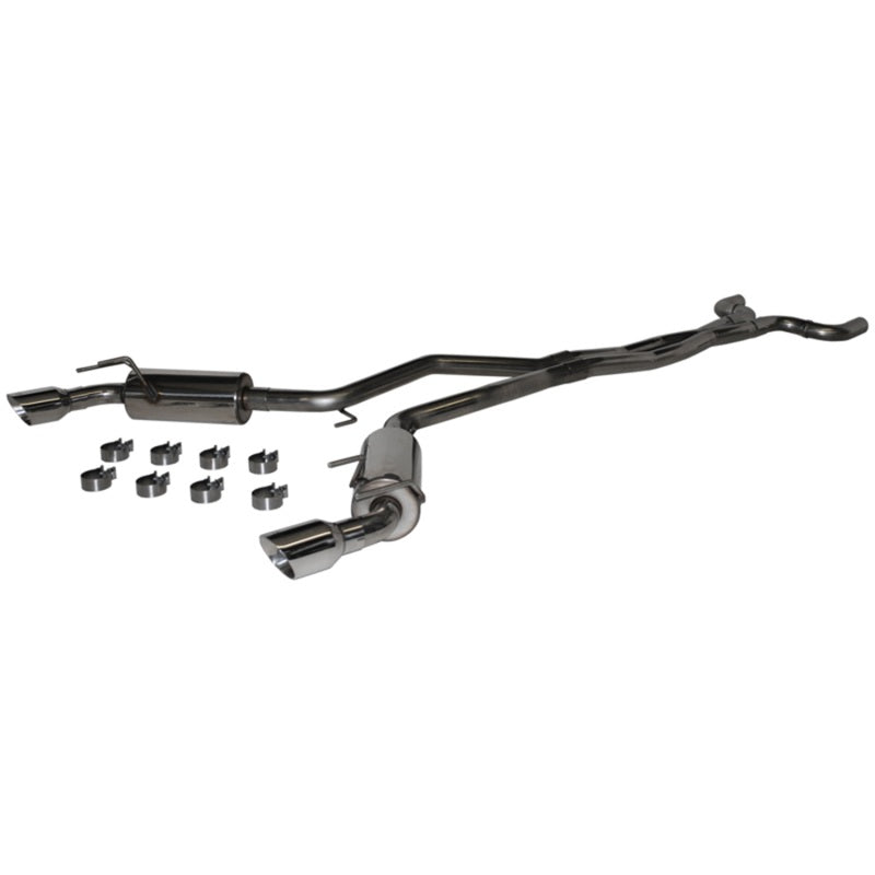 MBRP Chevrolet Camaro V6 3.6L Dual Cat Back Round Tips   (11 Conv. MUST purchase mbrpAD1710)