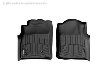 Load image into Gallery viewer, WeatherTech Toyota Tacoma Access Cab Front FloorLiner - Black