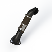 Load image into Gallery viewer, MBRP Chevy/GMC 6.6L Duramax 3in Down Pipe (For 3 Bolt Flange Style Connection)